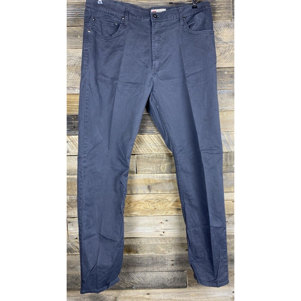 Wrangler Women's Sz 38/32 Stretch Straight Leg Gray 5 Pocket Pants